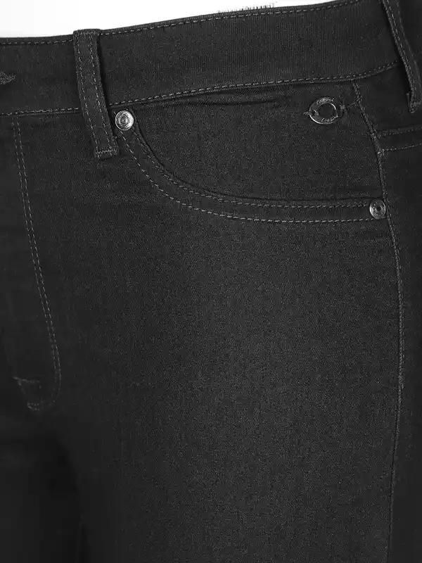 Bild 3 von Damen Jeggings aus Power-Stretchmaterial Schwarz