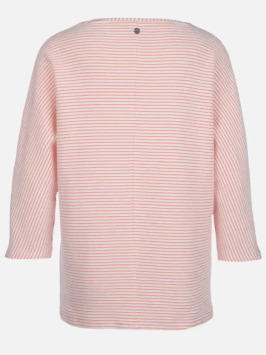 Bild 2 von Damen Sweatshirt mit 3/4 langen Ärmeln Weiß