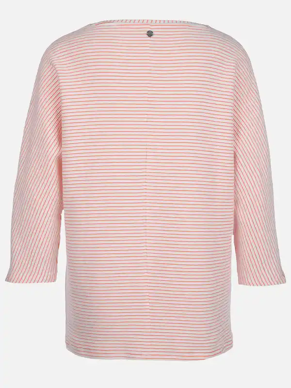 Bild 2 von Damen Sweatshirt mit 3/4 langen Ärmeln Weiß