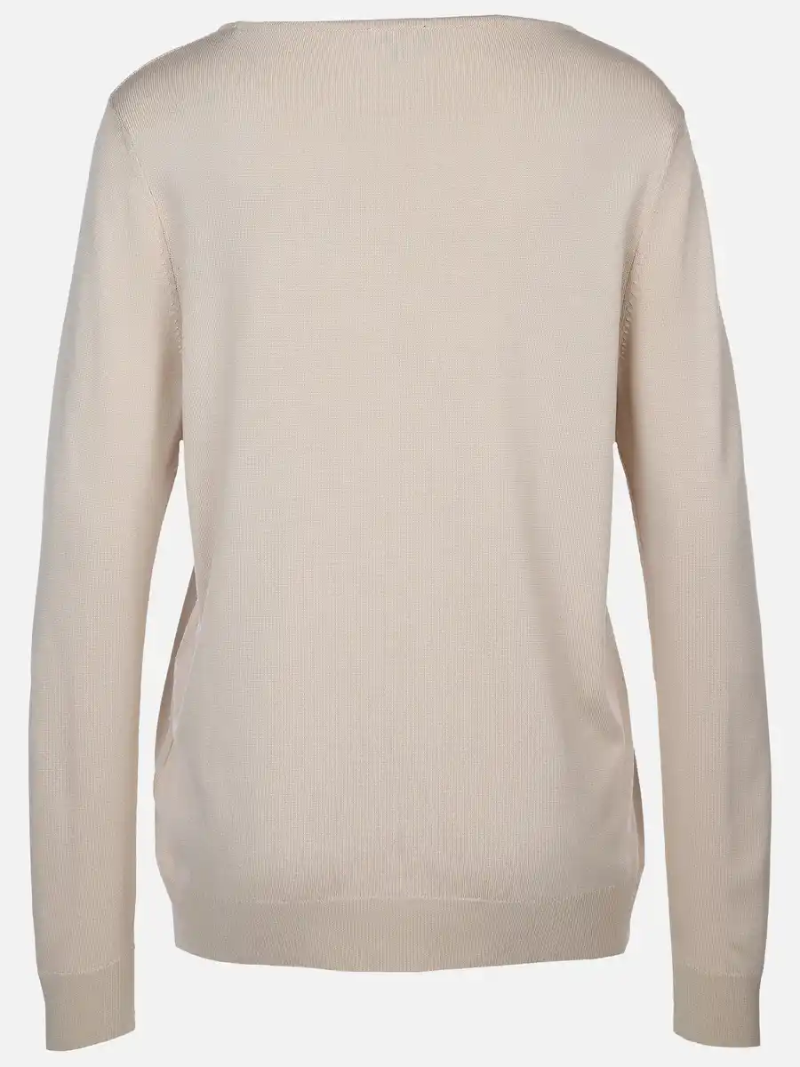 Bild 2 von Damen Leichtpullover mit rundem Ausschnitt Beige