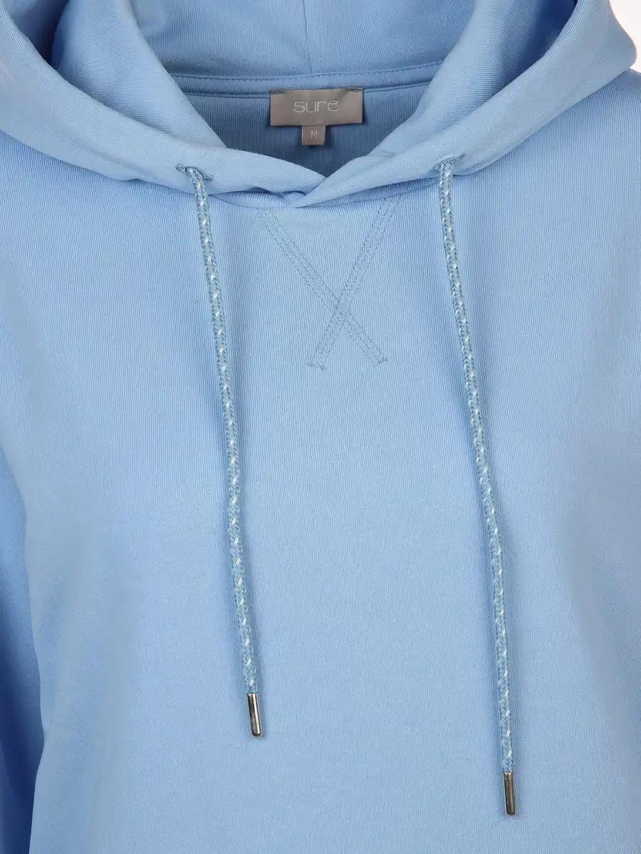 Bild 3 von Damen Sweatshirt mit Kapuze Blau