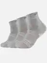 Bild 1 von Damen Socken Quarters im 3er Pack Grau