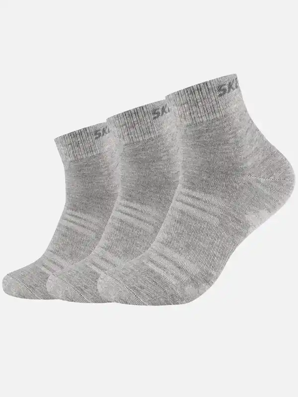 Bild 1 von Damen Socken Quarters im 3er Pack Grau