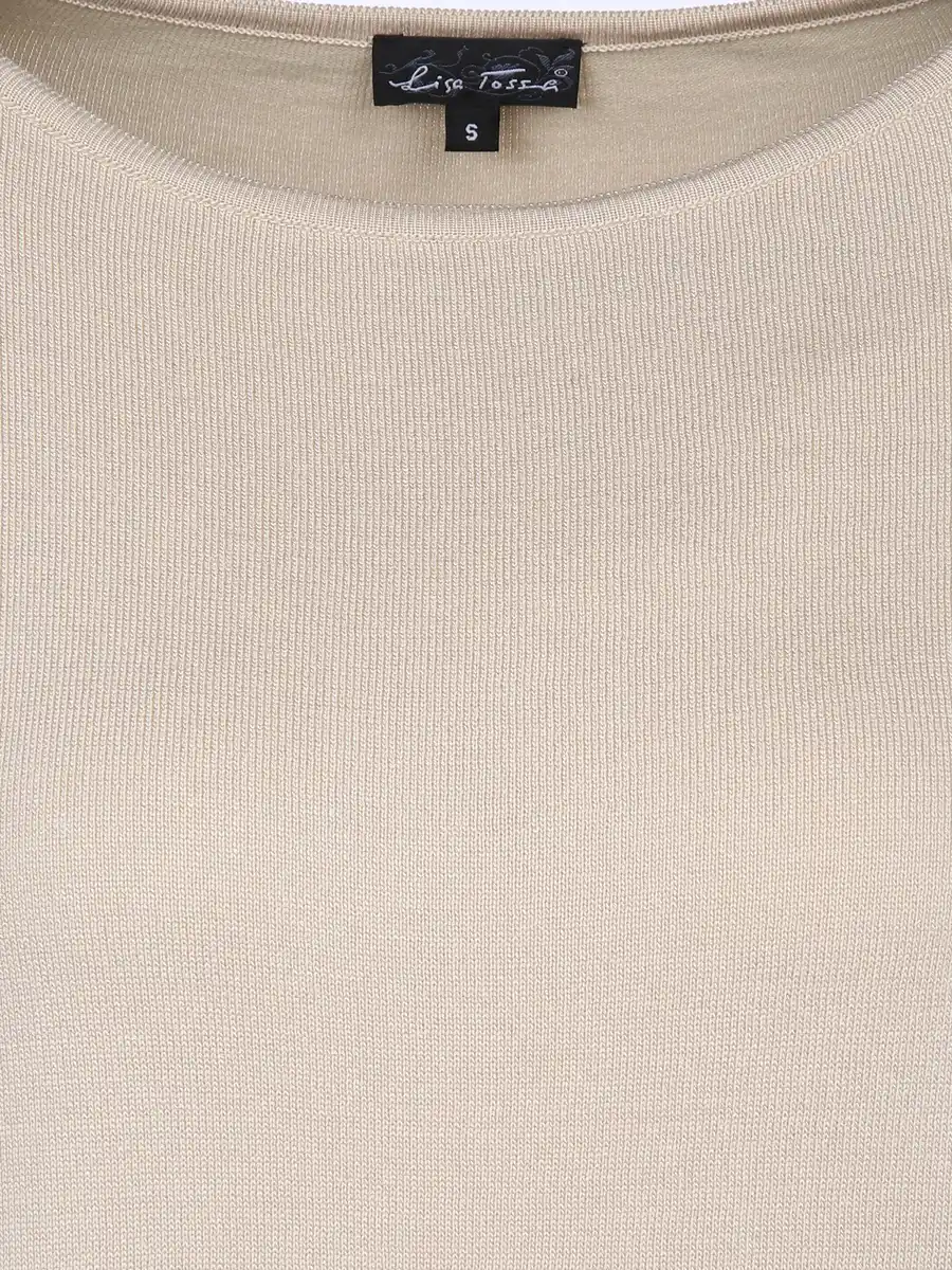 Bild 3 von Damen Leichtpullover mit rundem Ausschnitt Beige