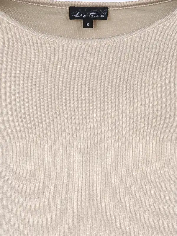 Bild 3 von Damen Leichtpullover mit rundem Ausschnitt Beige