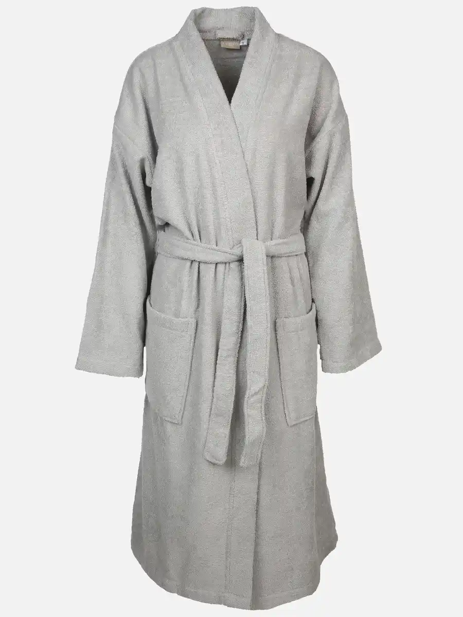 Bild 1 von Bademantel unisex im Kimono Style Grau