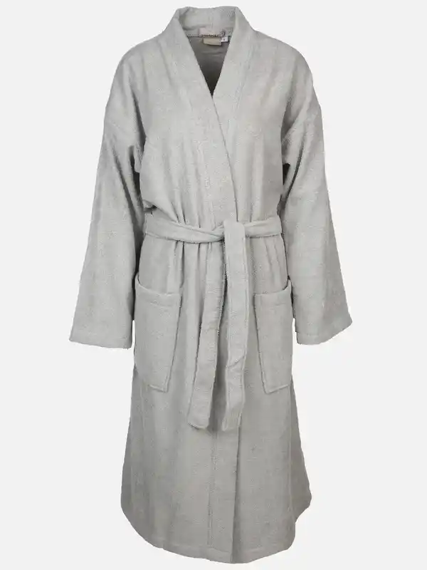 Bild 1 von Bademantel unisex im Kimono Style Grau