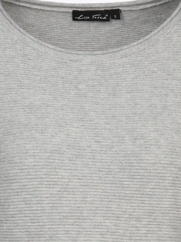 Bild 3 von Damen Strukturpullover Grau