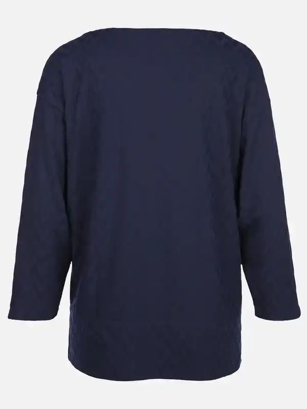 Bild 2 von Damen Jaquard Shirt Marine