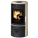 Bild 1 von Accente International Kaminofen 'Tifano STS' schwarz/beige 6,5 kW