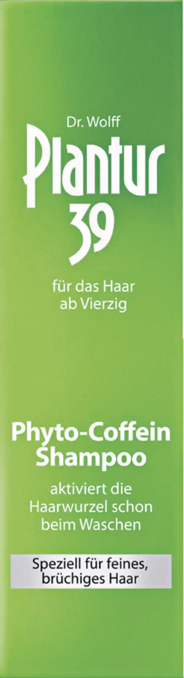 Bild 1 von Dr. Wolff Plantur 39 Phyto-Coffein Shampoo, 250 ml
