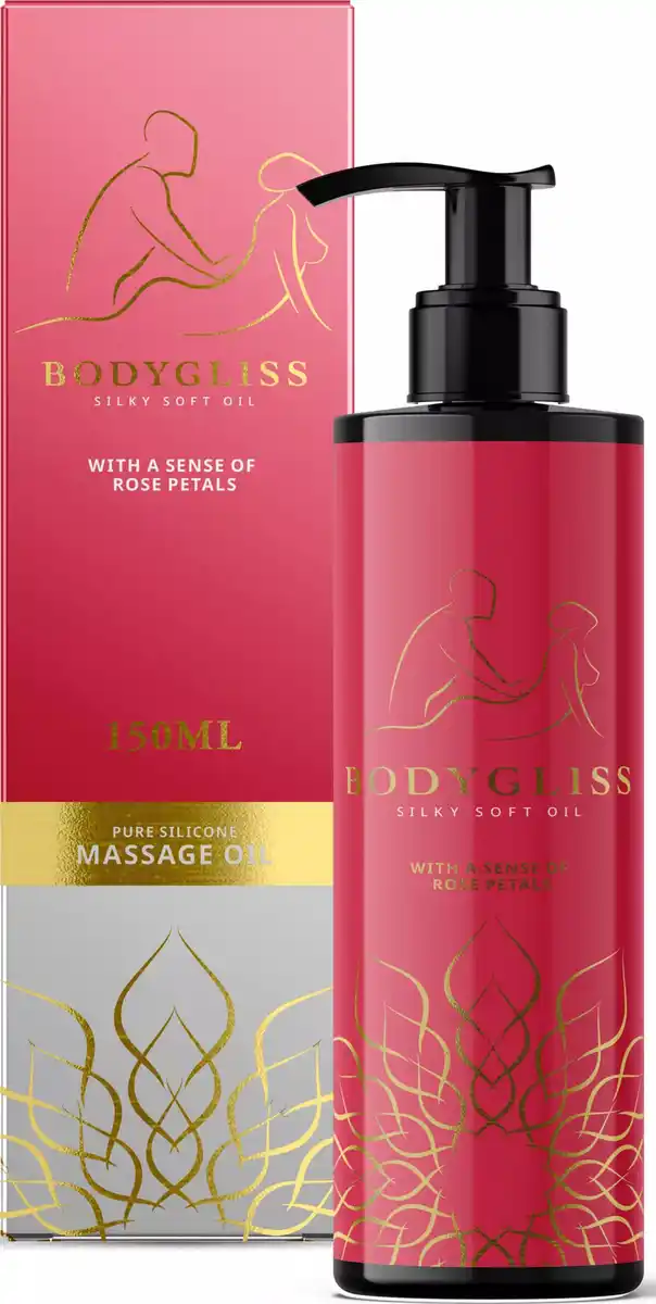 Bild 2 von BodyGliss BodyGliss Massageöl & Gleitmittel Rosenblüten, 150 ml
