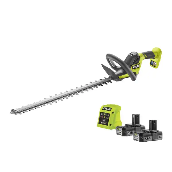 Bild 1 von Ryobi Akku-Heckenschere 'ONE+ RY18HT55A-120P' mit 2 Akkus und Ladegerät