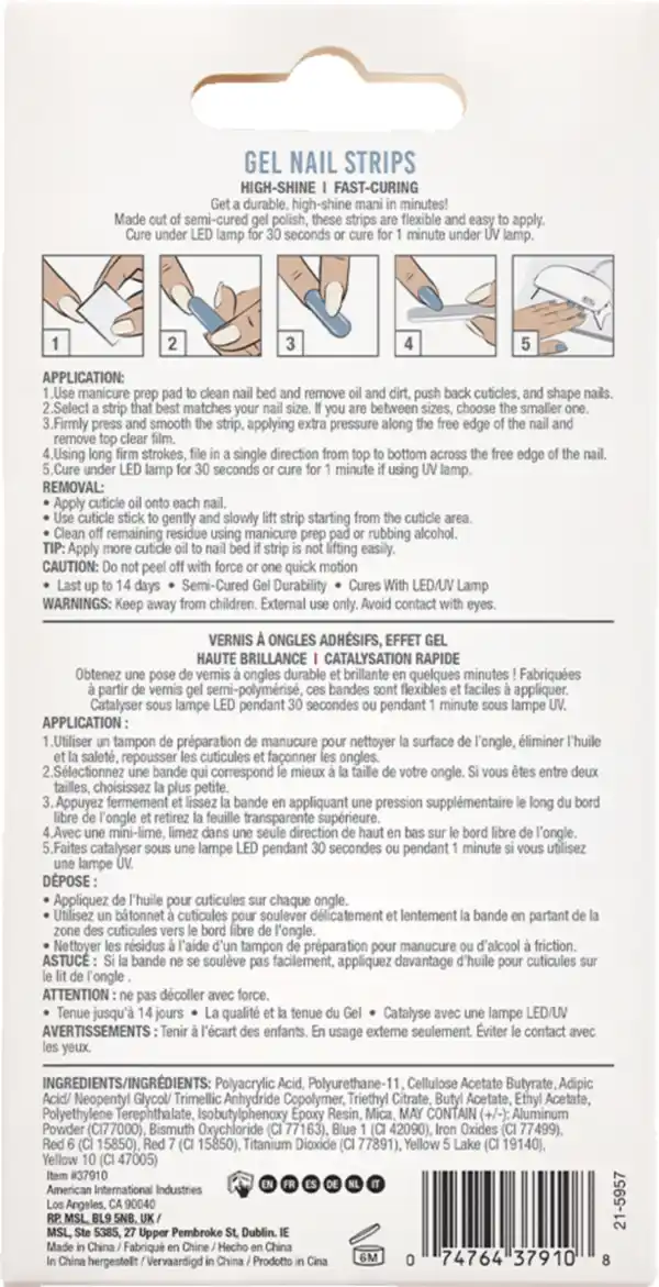 Bild 2 von ARDELL Nail Addict Gel Nail Strips Moonlit Pearl