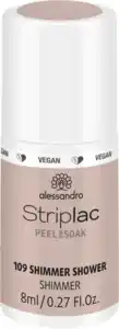 Alessandro STRIPLAC PEEL OR SOAK SHIMMER SHOWER -VEGAN, 8 ml