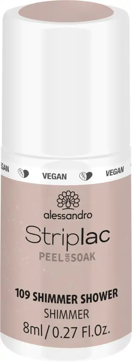 Bild 1 von Alessandro STRIPLAC PEEL OR SOAK SHIMMER SHOWER -VEGAN, 8 ml