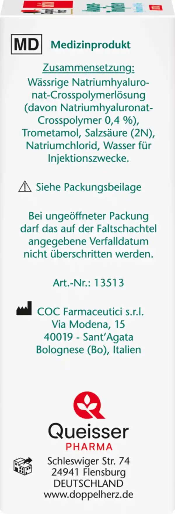 Bild 3 von Doppelherz Augen-Tropfen Hyaluron 0,4 %, 10 ml