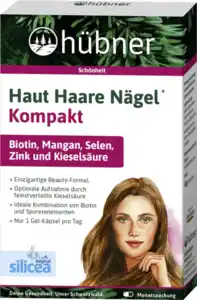 hübner® Haut Haare Nägel Kompakt Gel-Kapseln, 46 g