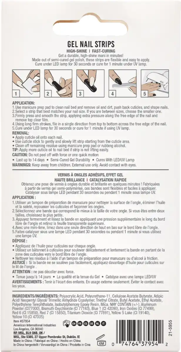 Bild 2 von ARDELL Nail Addict Gel Nail Strips Heartbreaker