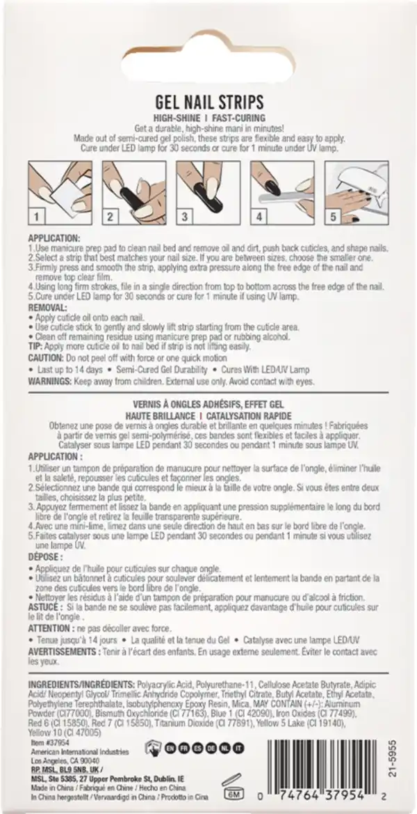 Bild 2 von ARDELL Nail Addict Gel Nail Strips Heartbreaker