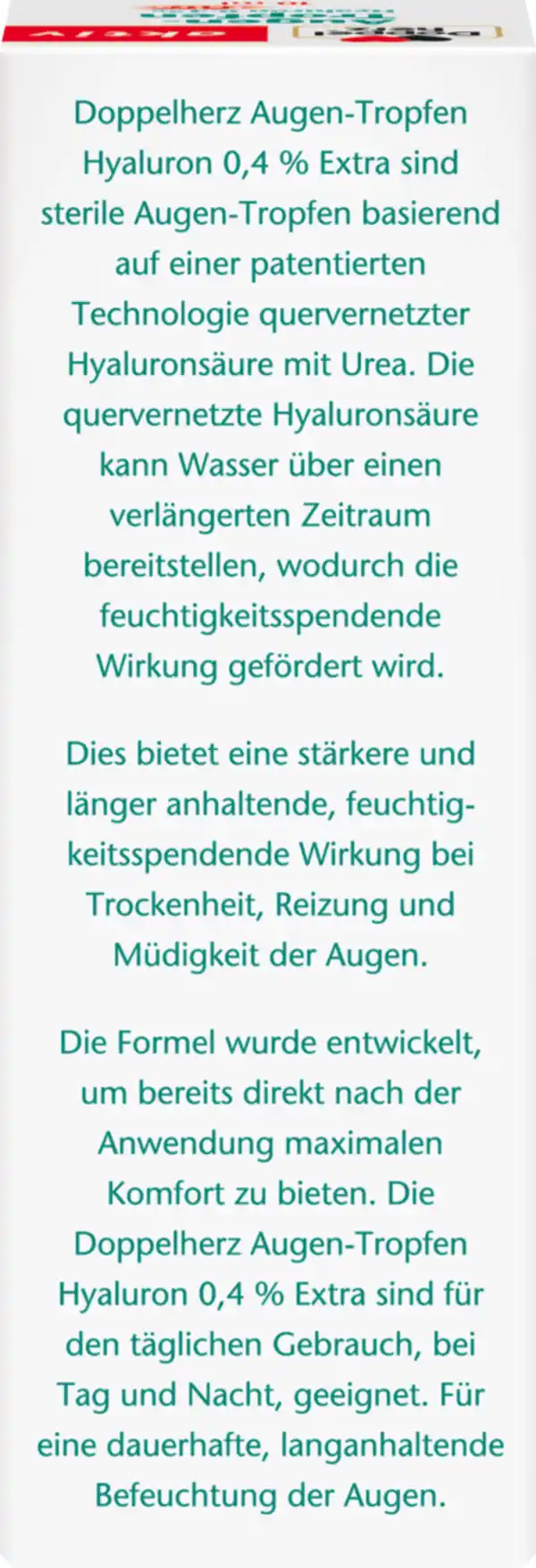 Bild 4 von Doppelherz Augen-Tropfen Hyaluron 0,4 %, 10 ml