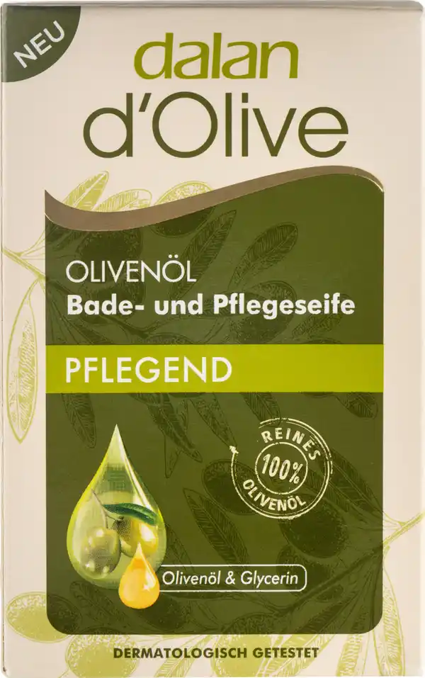 Bild 1 von dalan d'Olive Olivenseife, 200 g