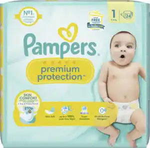 Pampers premium protection Windeln Gr.1 (2-5kg)