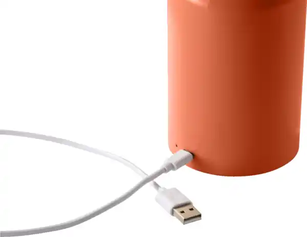 Bild 2 von IDEENWELT Akku-Tischleuchte rostrot