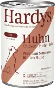 HARDYS Manufaktur Pur Nassfutter Huhn, 400 g