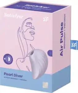 eis.de Satisfyer Pearl Diver Air Pulse Stimulator + Vibration