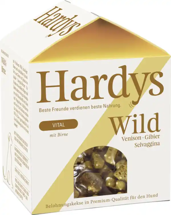 Bild 1 von HARDYS Manufaktur Belohnungskekse Wild & Birne, 125 g