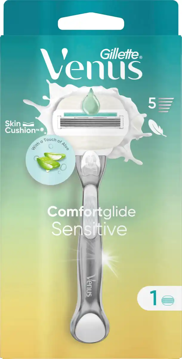 Bild 1 von Gillette Venus Rasierer, Comfortglide Sensitive