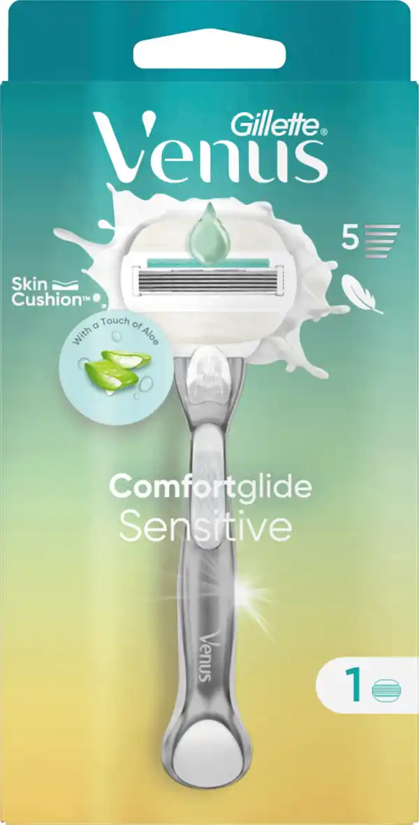 Bild 1 von Gillette Venus Rasierer, Comfortglide Sensitive