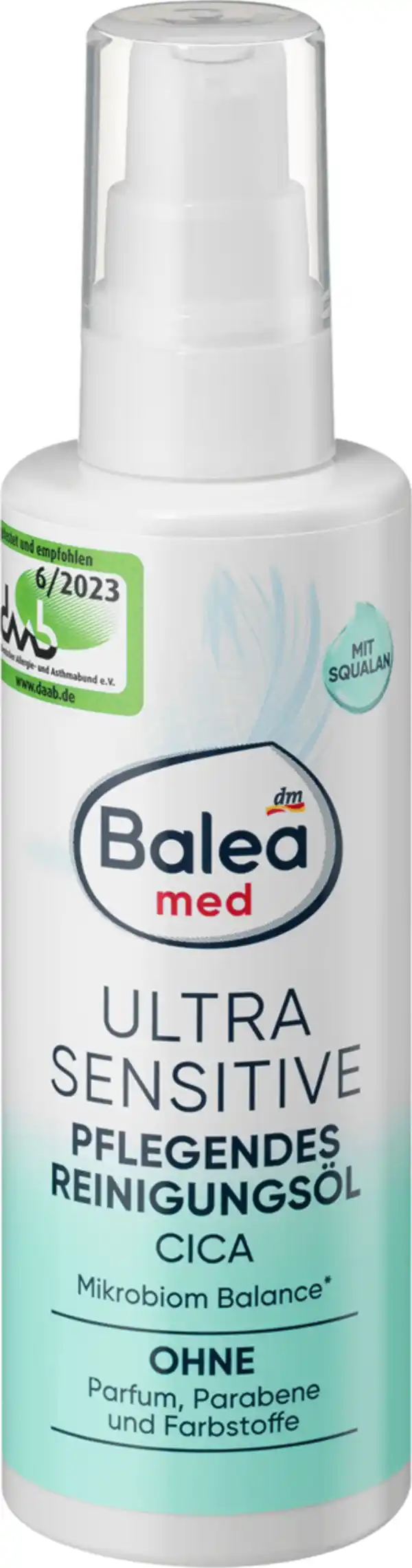 Bild 1 von Balea med Reinigungsöl pflegend Ultra Sensitive