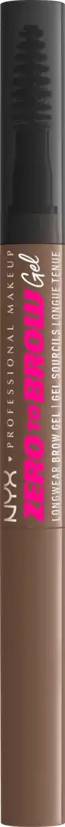 Bild 1 von NYX PROFESSIONAL MAKEUP Augenbrauengel Zero To Brow 05 Ash Brown