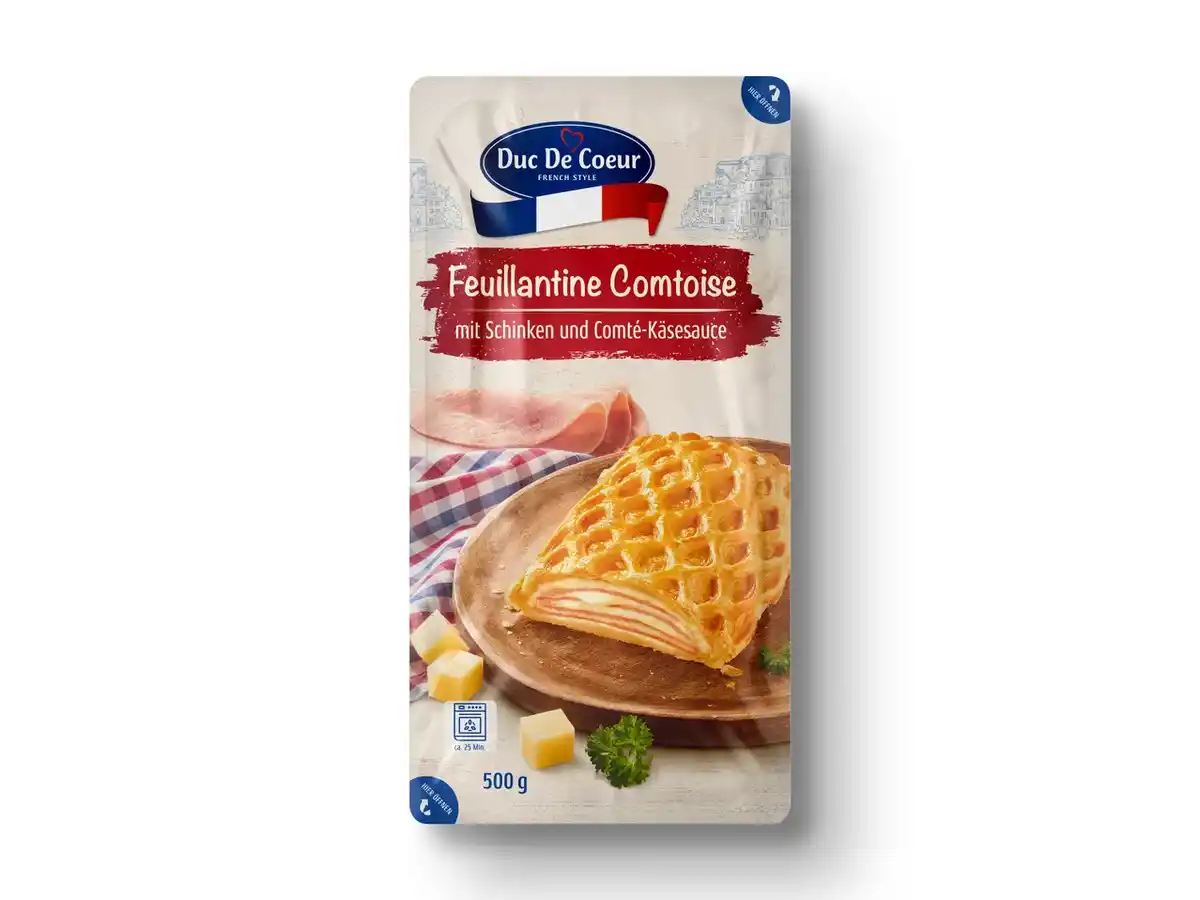 Bild 1 von Duc de Coeur Blätterteiggebäck,  500 g