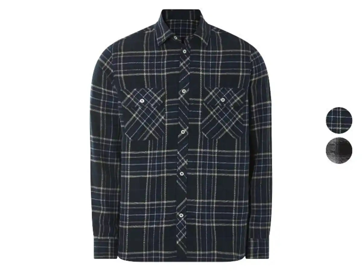 Bild 1 von LIVERGY® Herren Freizeithemd, aus weicher, wärmender Flanell-Qualität
