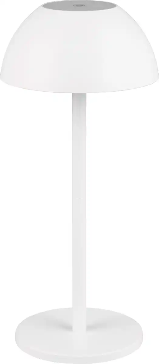 Bild 1 von Reality Leuchten LED Akku-Tischleuchte Ricardo weiß 30 cm warmweiß