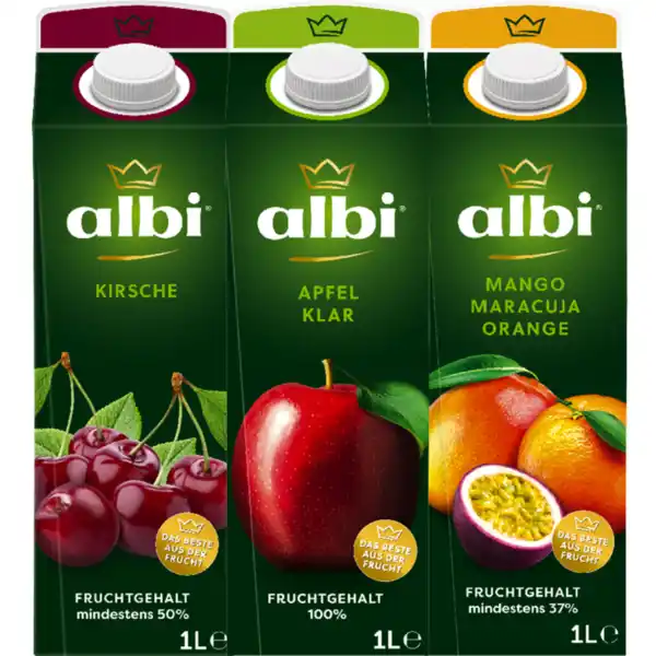 Bild 1 von albi Fruchtsaft oder Nektar