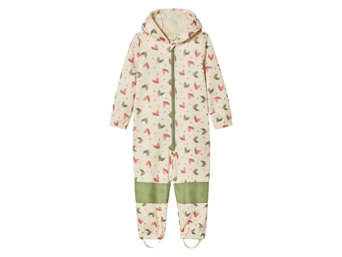 Bild 2 von lupilu® Kinder Matsch- und -Buddel-Overall, aus 3-lagigem Softshell-Material