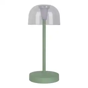 Light & More LED Akku-Tischleuchte Gomba mint dimmbar