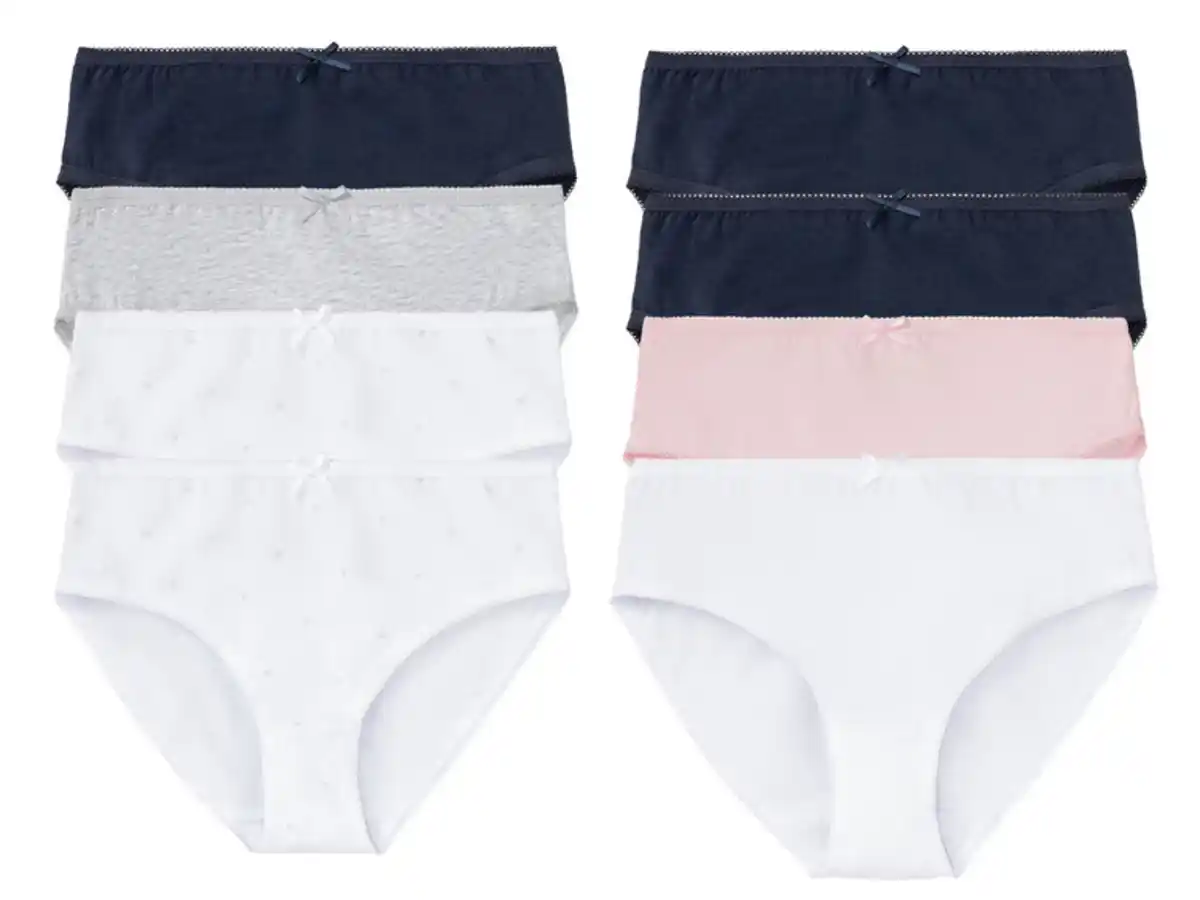 Bild 1 von pepperts!® Mädchen Slips, 4 Stück, mit Bio-Baumwolle