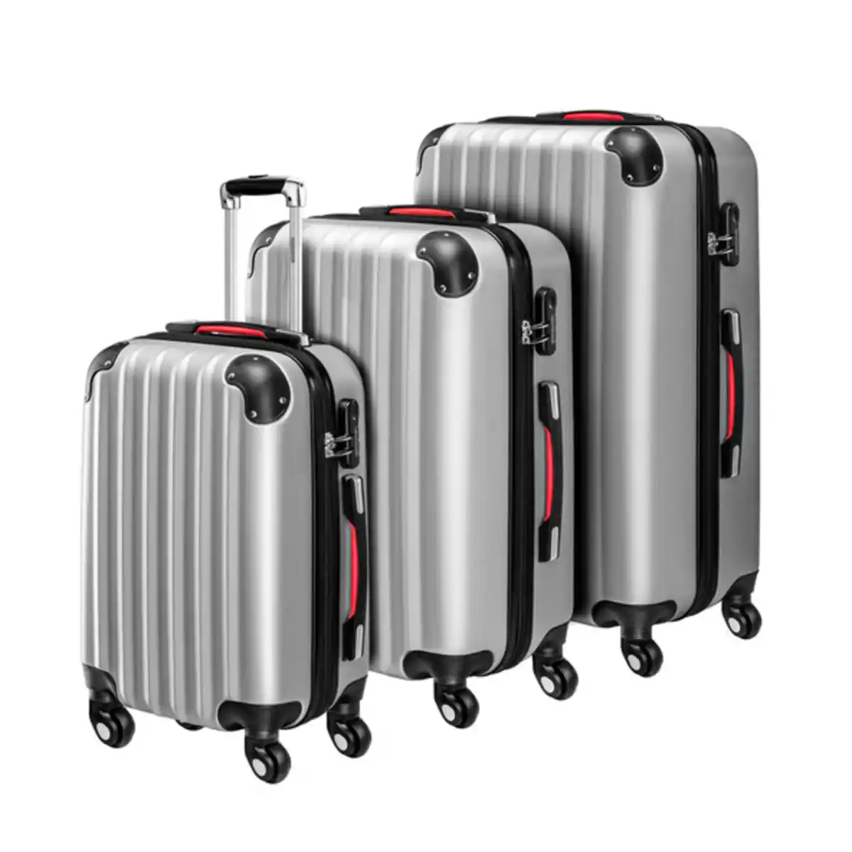 Bild 1 von Hartschalenkoffer-Set Baseline 3-tlg. Abs, silber