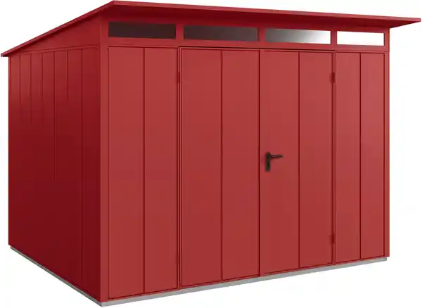 Bild 1 von EcoStar Gerätehaus Elegant-P Typ 3 purpurrot 312,7 x 283,4 x 232,3 cm