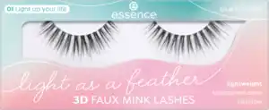 essence Künstliche Wimpern Light As A Feather 3D Faux Mink 01 Light Up Your Life (1 Paar)