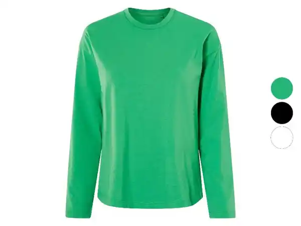 Bild 1 von esmara® Damen Langarmshirt, aus reiner Baumwolle