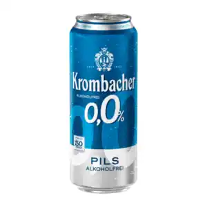 KROMBACHER 0,0 % 0,5L in der Dose