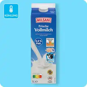 MILSANI Frische Milch, 3,5% Fett