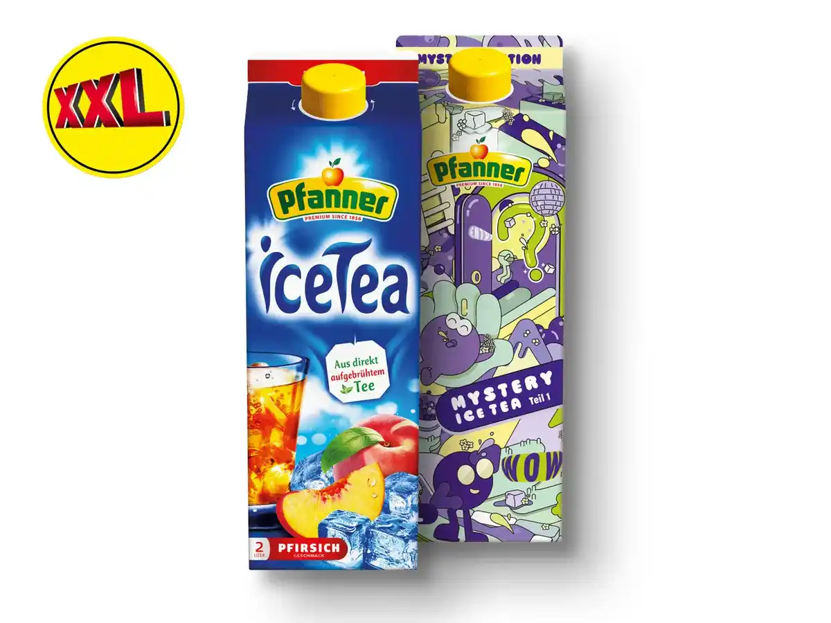 Bild 1 von Pfanner Eistee,  2 l