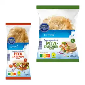 LYTTOS Pita-Taschen 420g